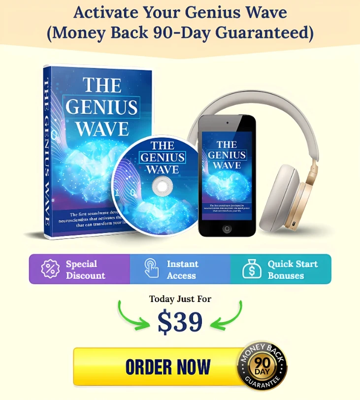 The Genius Wave order page with discount